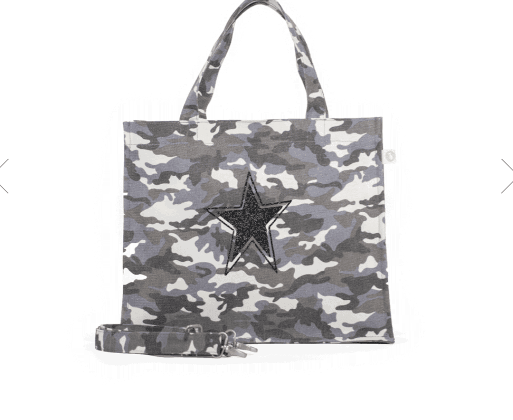 classic camo mag tote