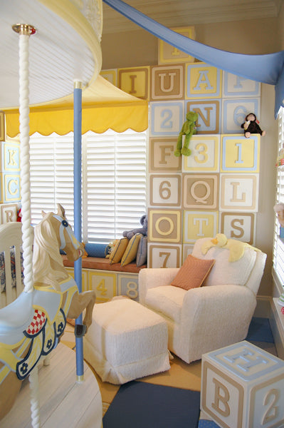 carousel nursery custom designed (please call for pricing)