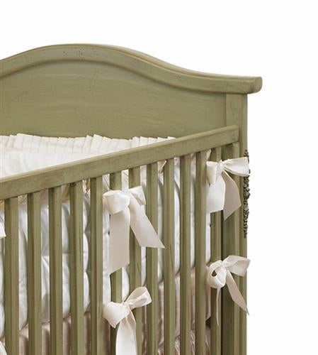 bonne nuit cherubini crib (versailles green)
