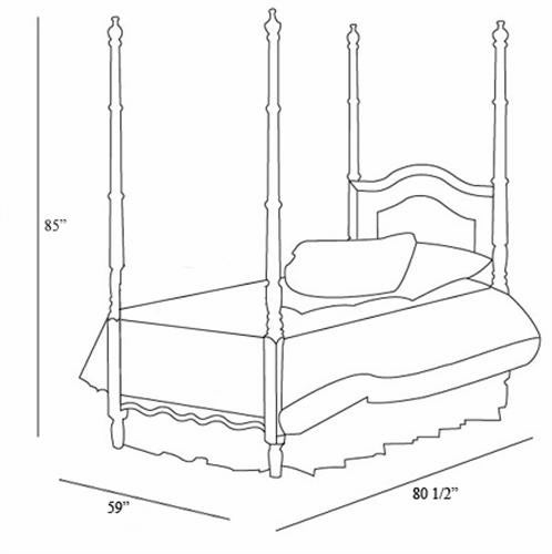 courtney bed (twin)
