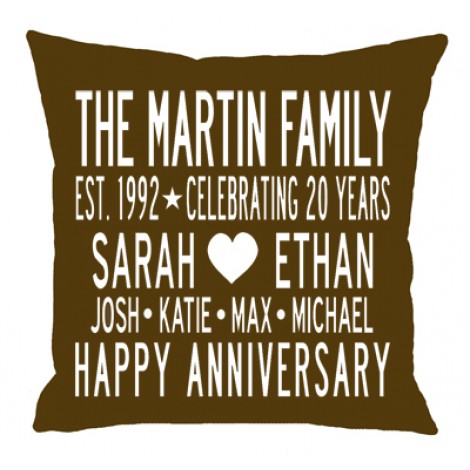 custom wedding pillows