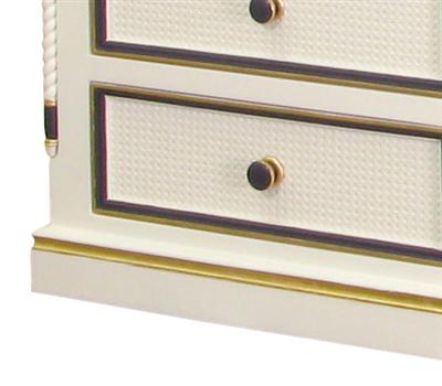 evan chest (antico white avy/gold gilding)