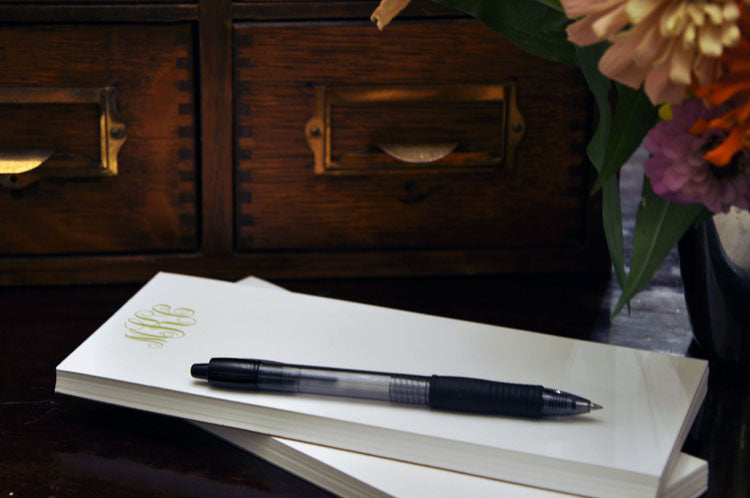 executive notepads a la carte by haute papier