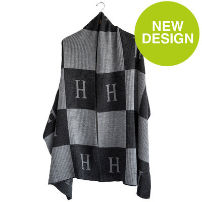 initial and block wrap