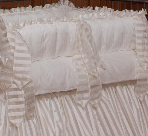 celeste crib bumper  (contact us for pricing)