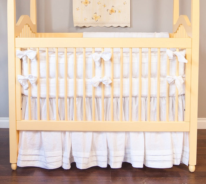 san sebastian crib linens (custom colors available)  (contact us for pricing)