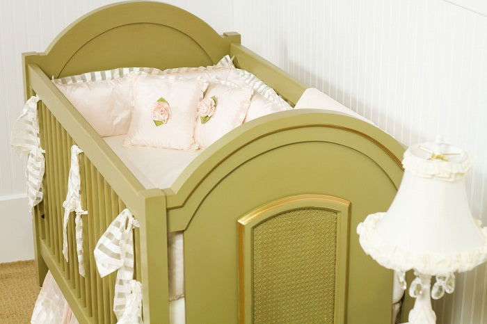 victoria crib linens (custom colors available)  (contact us for pricing)