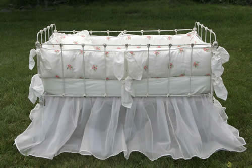marbella crib bedding  (contact us for pricing)