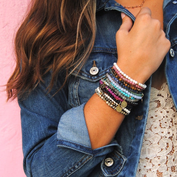 Customize Your Charm - Mini Sodalite Classic Charm Bracelet