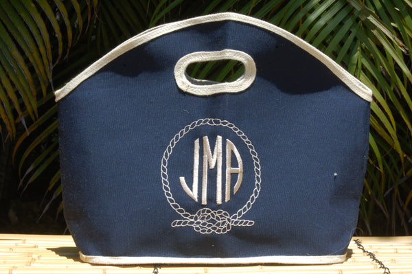 monogrammed solid GG tote
