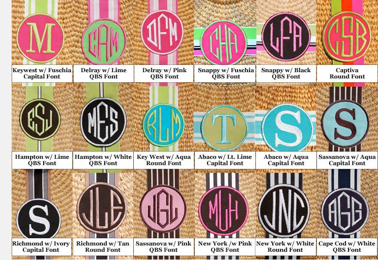 monogrammed shoulder bag