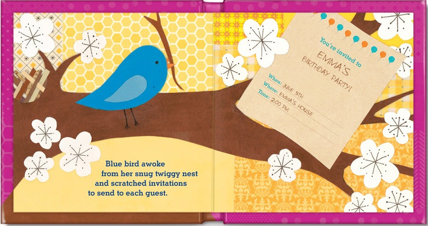 my very happy birthday book (girl)