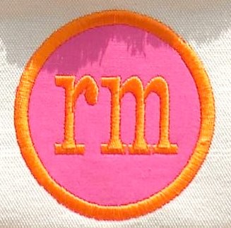 personalized canvas gg bag with applique