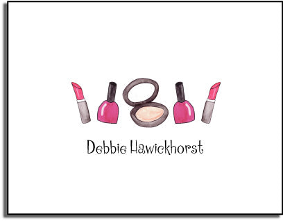 personalized everyday notes  makeup madness
