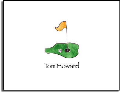 personalized everyday notes  tee it up