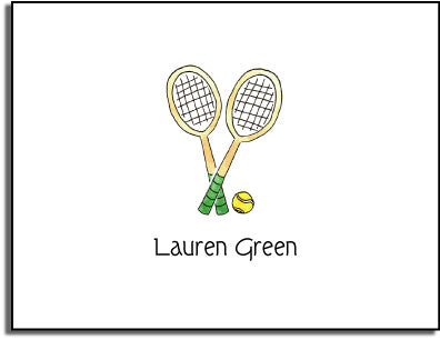 personalized everyday notes  tennis pro