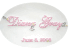 personalized fleece blanket - garden