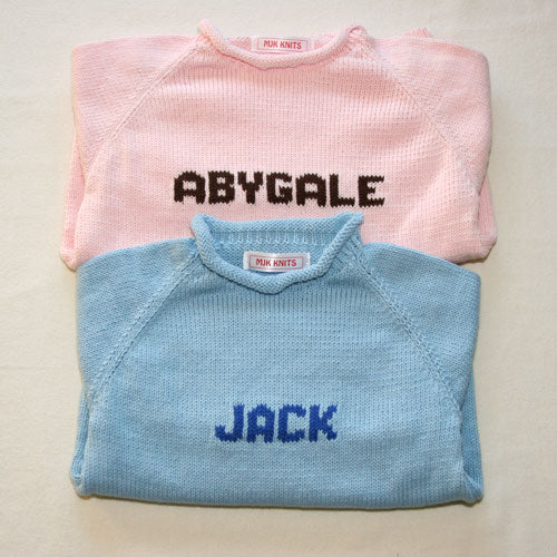 personalized name sweater