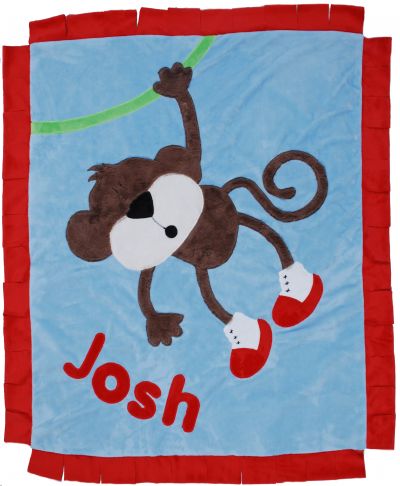 personalized hanging around blanket