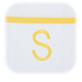 personalized block initial bodysuit