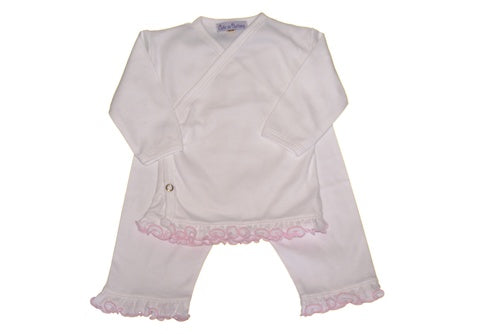 personalized ruffled 3 piece take-me-home set