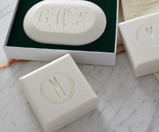 personalized spa soap (set of three)