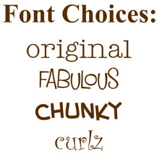 personalized tee - oval style