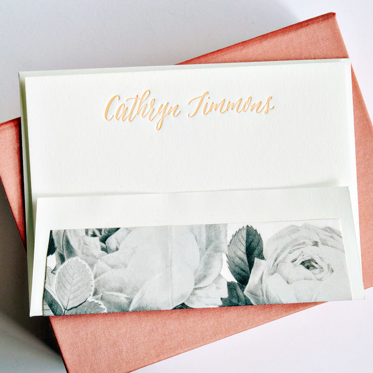 petite blush silk stationery box - p3