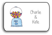 personalized stickers  bubblegum