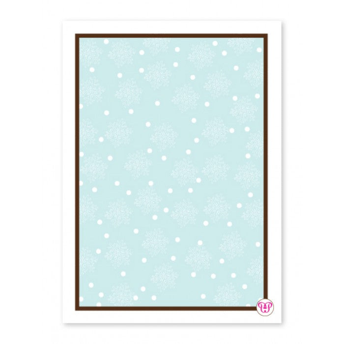 aqua love holiday cards