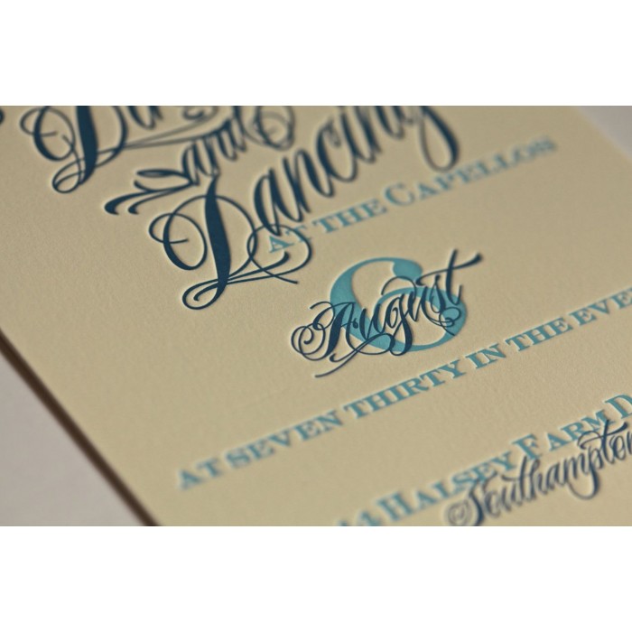 calligraphy cocktail & dinner parties