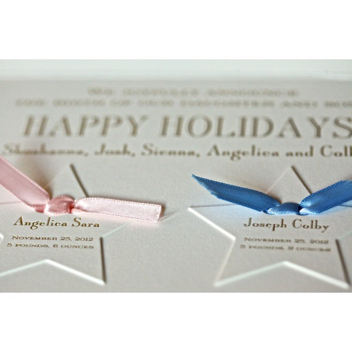 announcement 2012 folded holiday card