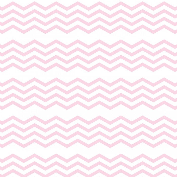 flat print baby announcement - baby waves pink