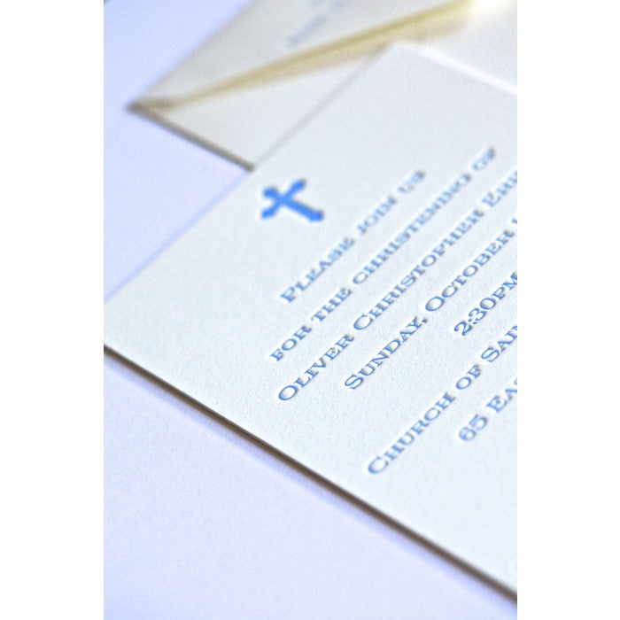 baptism cross invitation baptism invitations