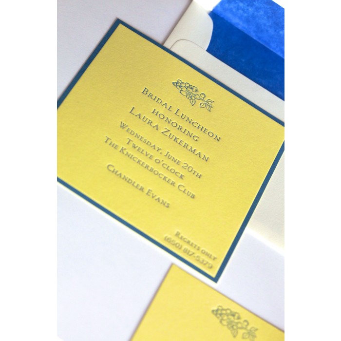 blueberry bride invitation baby showers