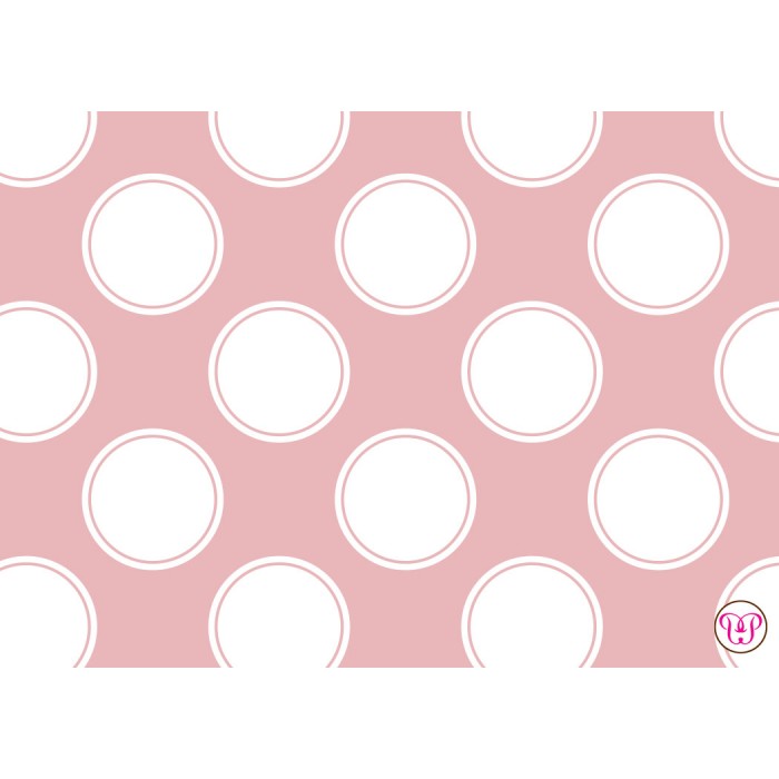elegant polka dots enclosure card