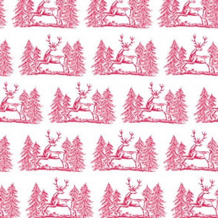 forest of deer holiday cards