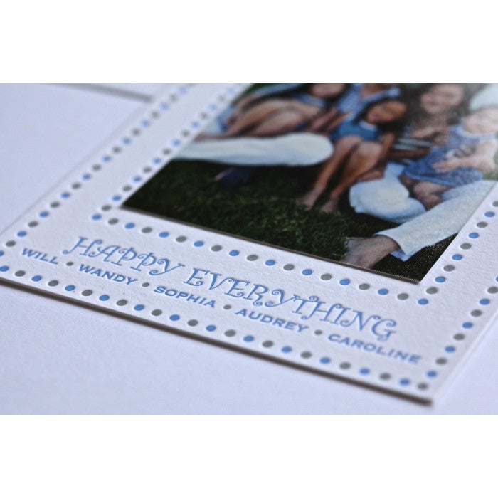 happy birthday holiday card
