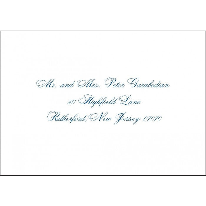 jenny & joe reply card