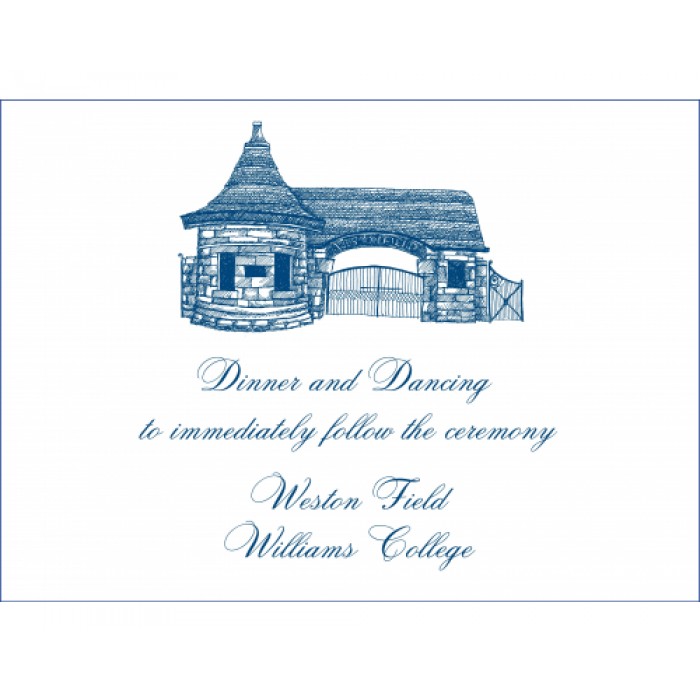 jenny & joe reception card
