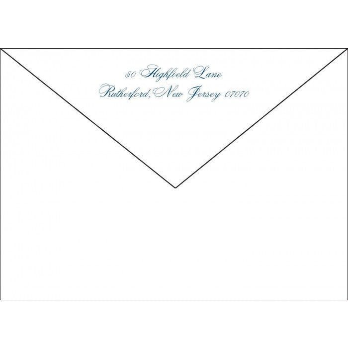 jenny & joe wedding invitation card