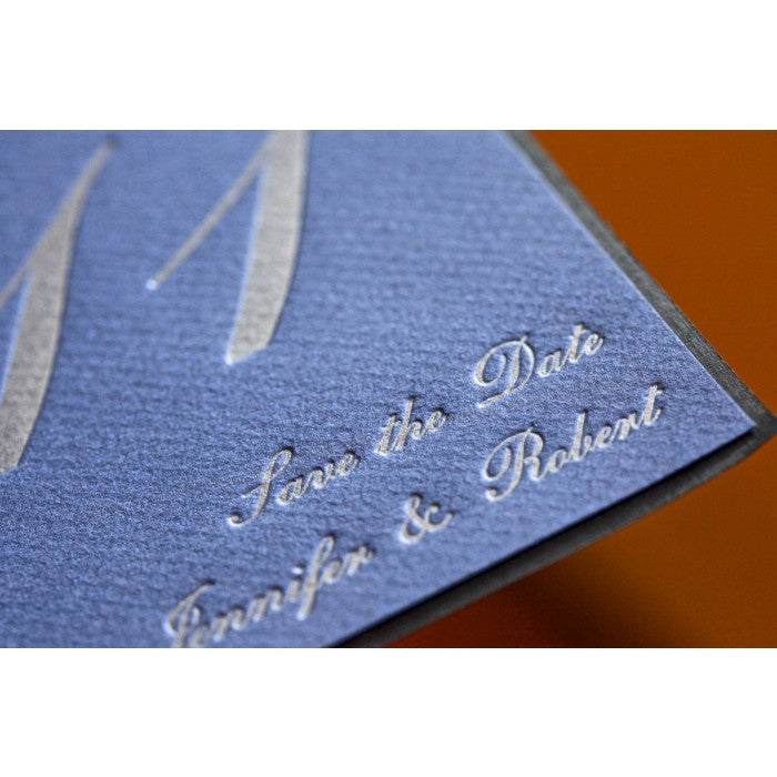 jen & rob save the date card