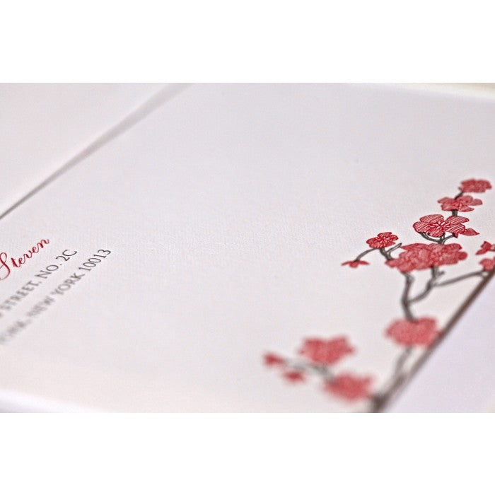 jennifer & steven wedding invitation card