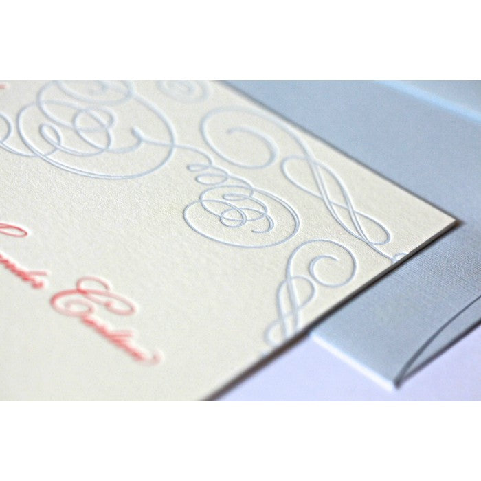 kim & greg main invitation card