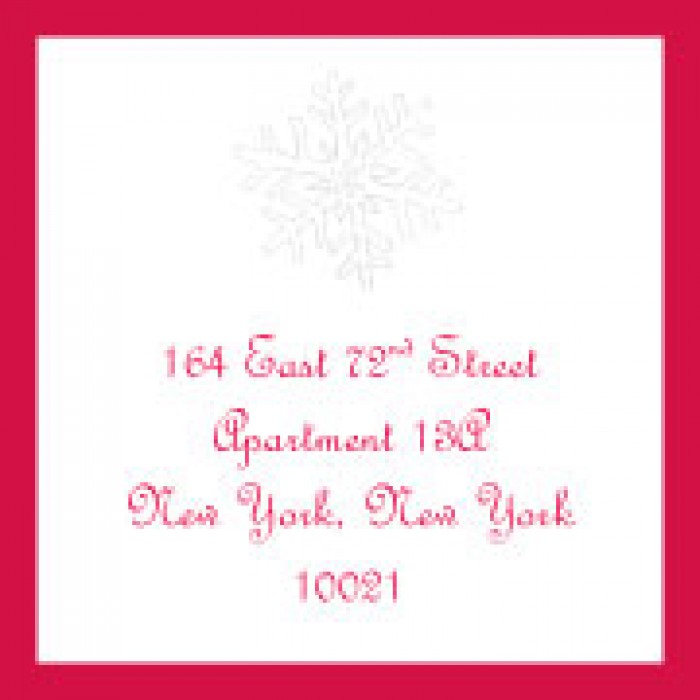 let it snow holiday cards