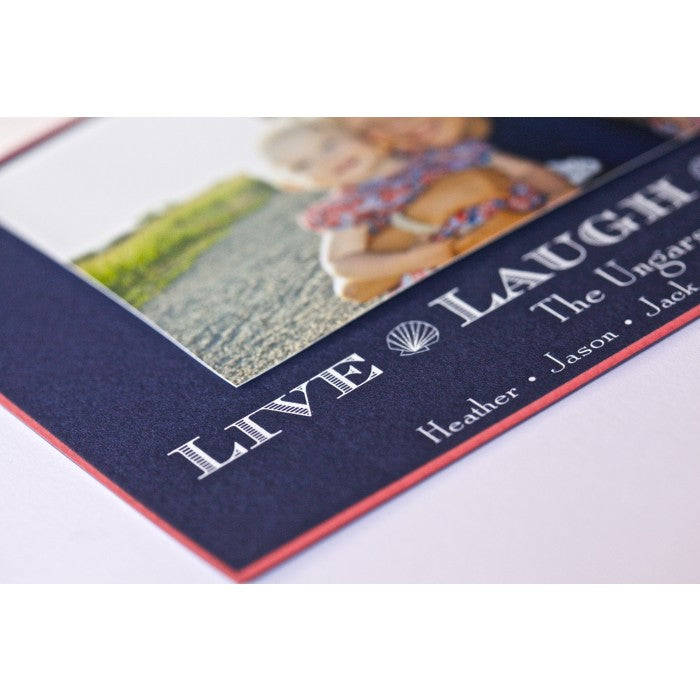 live laugh love holiday card