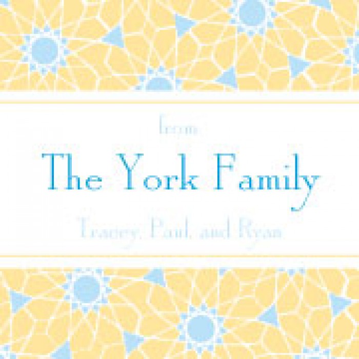 merry moroccan orange holiday cards