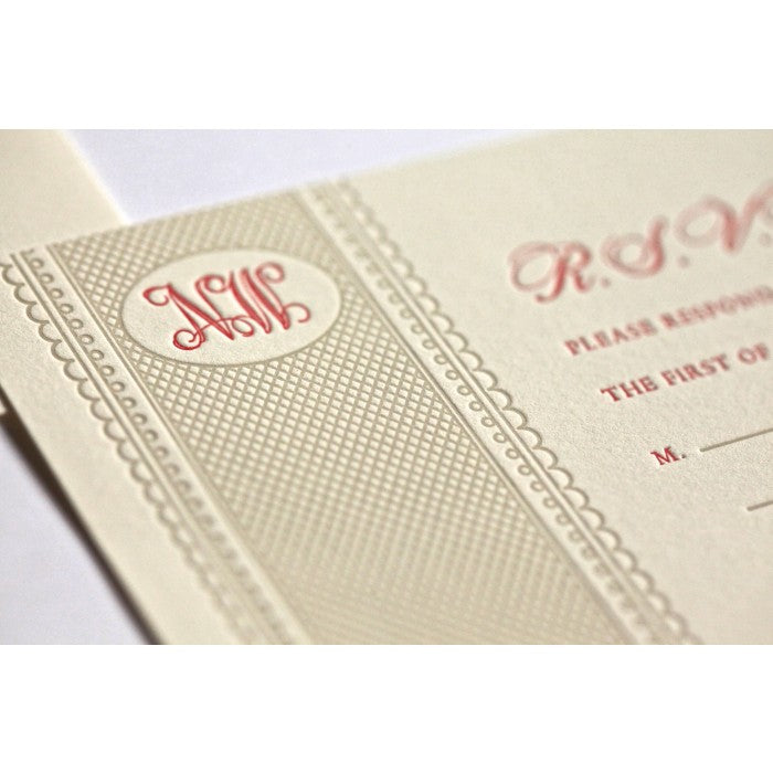 nina & willy wedding suite card