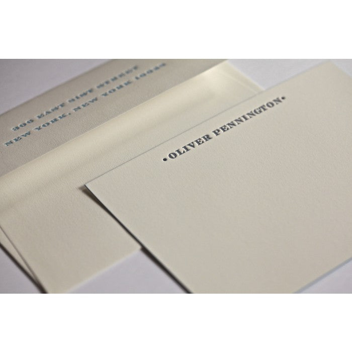 oliver letter sheet stationery