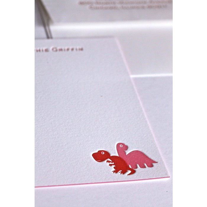 dinosaur kid's stationery